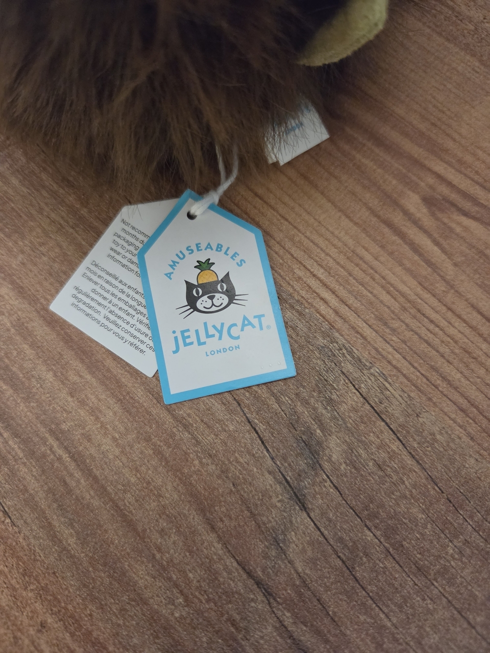 Jellycat MULSHI WOODLAND FLOOR NWT - Picture 4 of 4